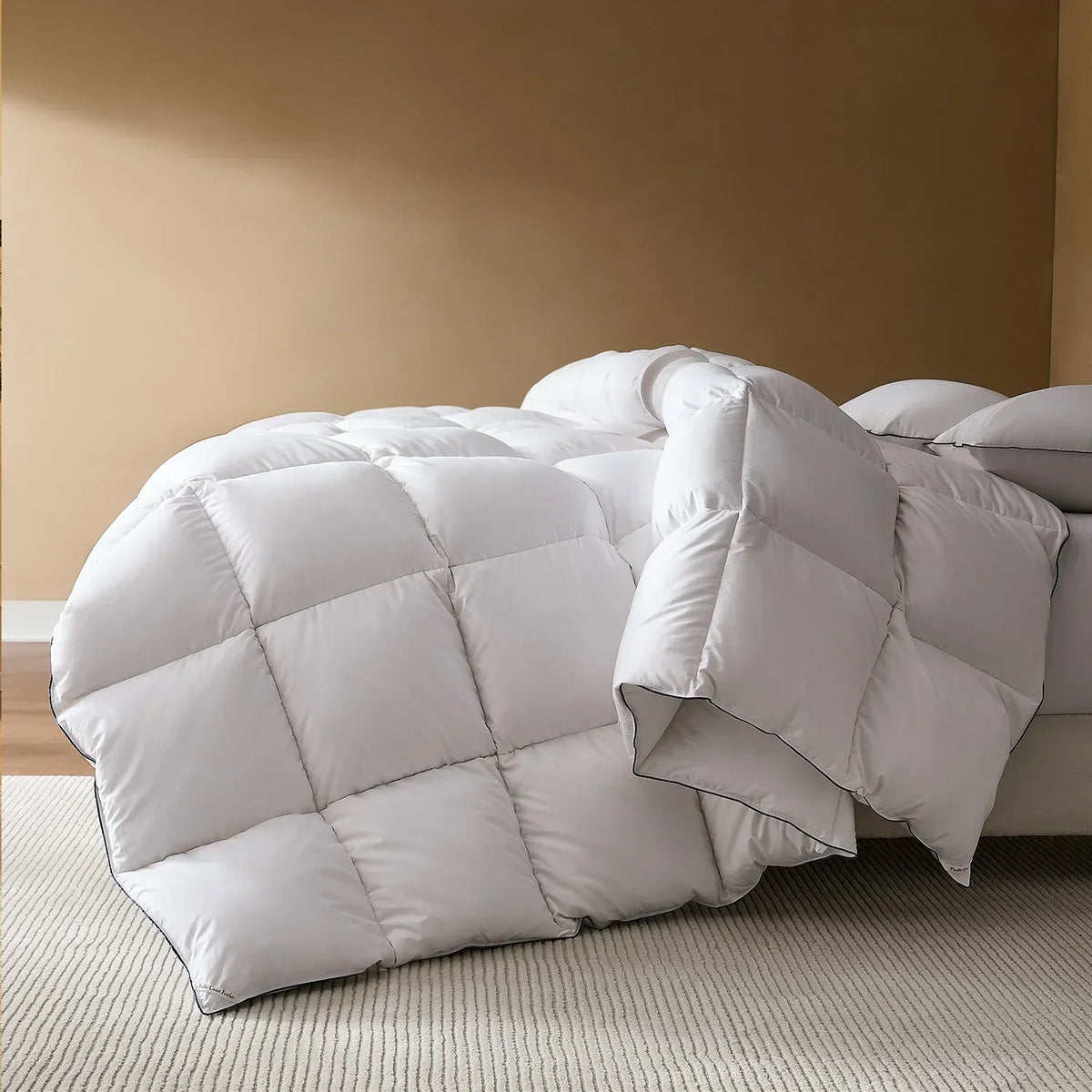All Season Feather and Down Comforter