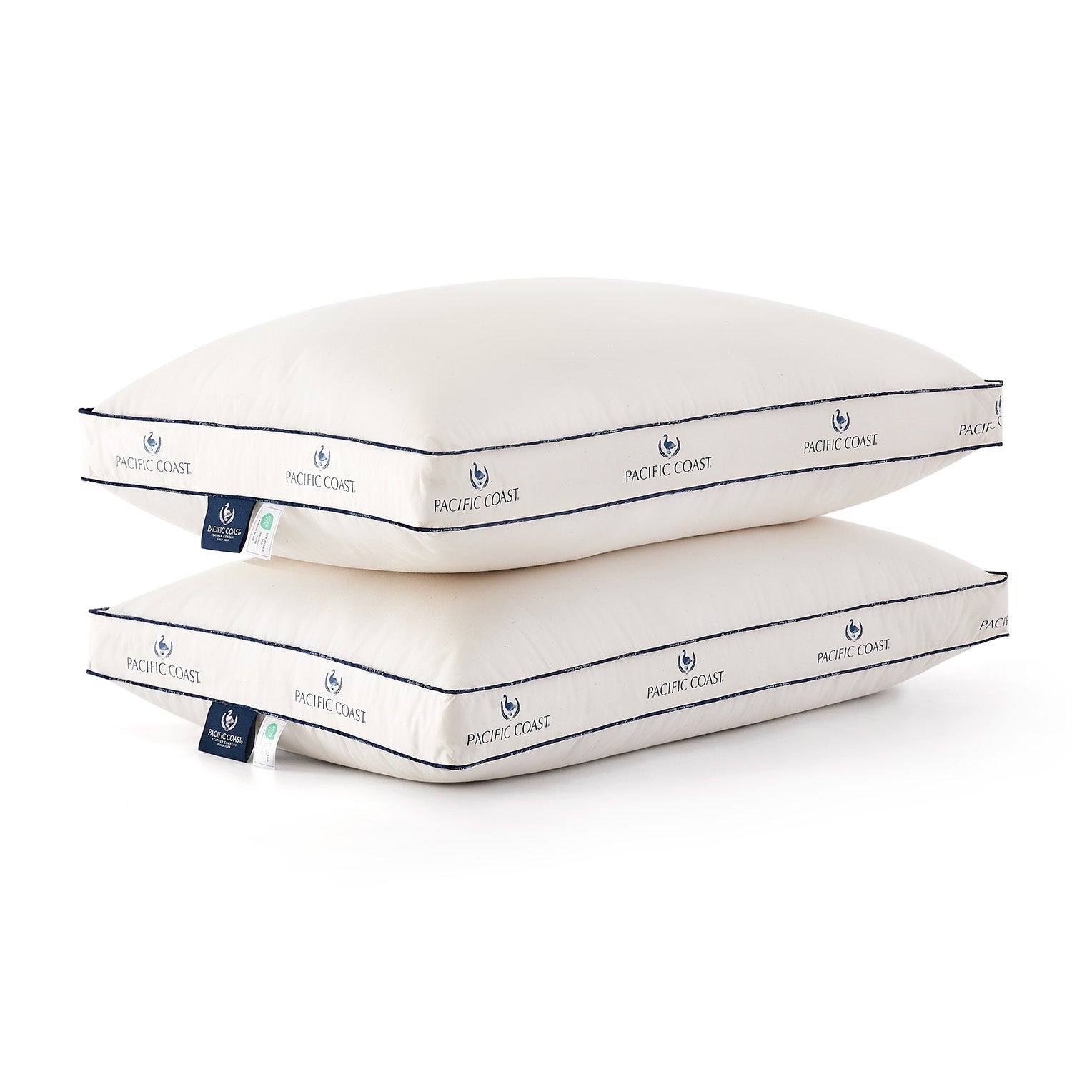 The Organic Cotton Gusseted Goose Feather Pillow