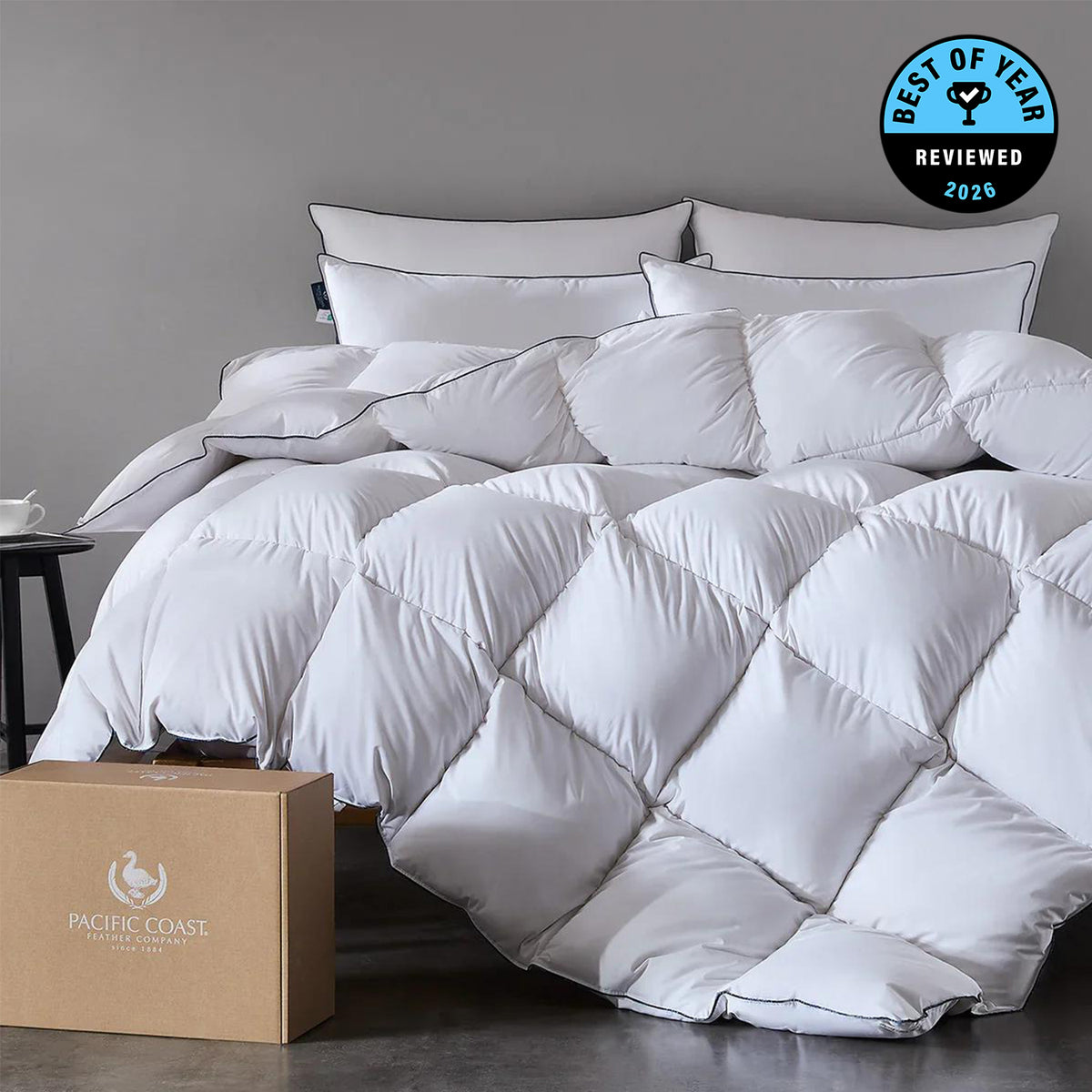 Luxury 100% Australian Cotton Goose Down Comforter