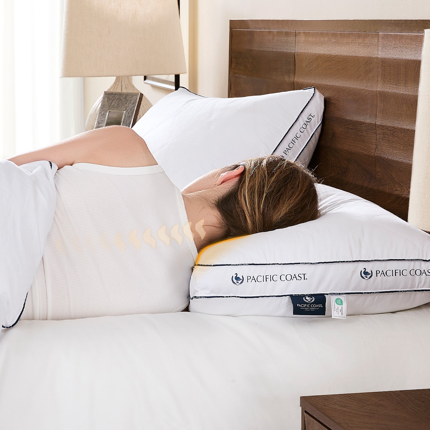 The Gusseted Design Diamond Pattern Pillow