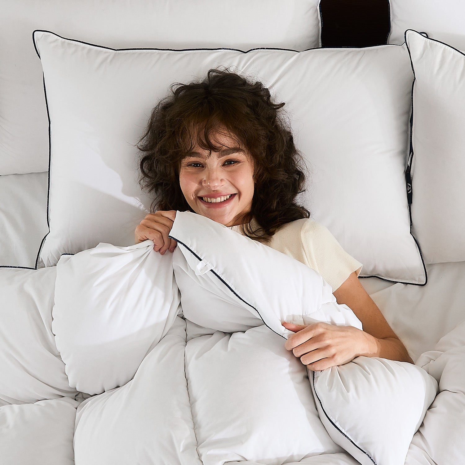 Premium Goose Down Fiber Comforter