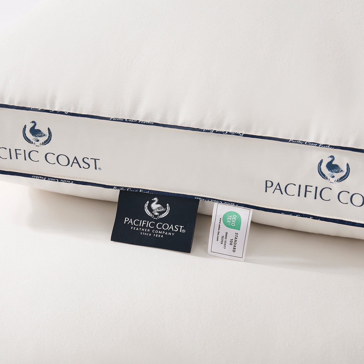 The Organic Cotton Gusseted Goose Feather Pillow