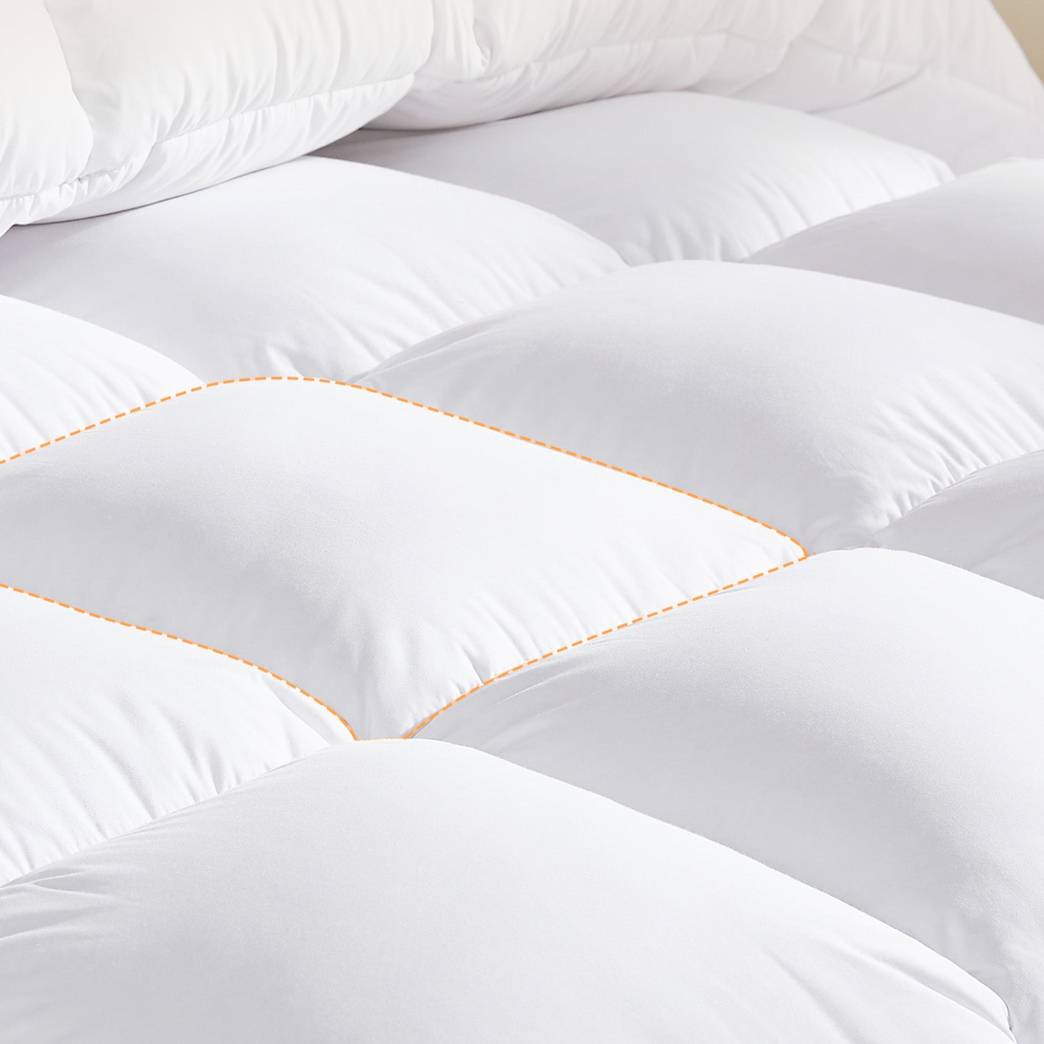 Premium Goose Down Fiber Comforter