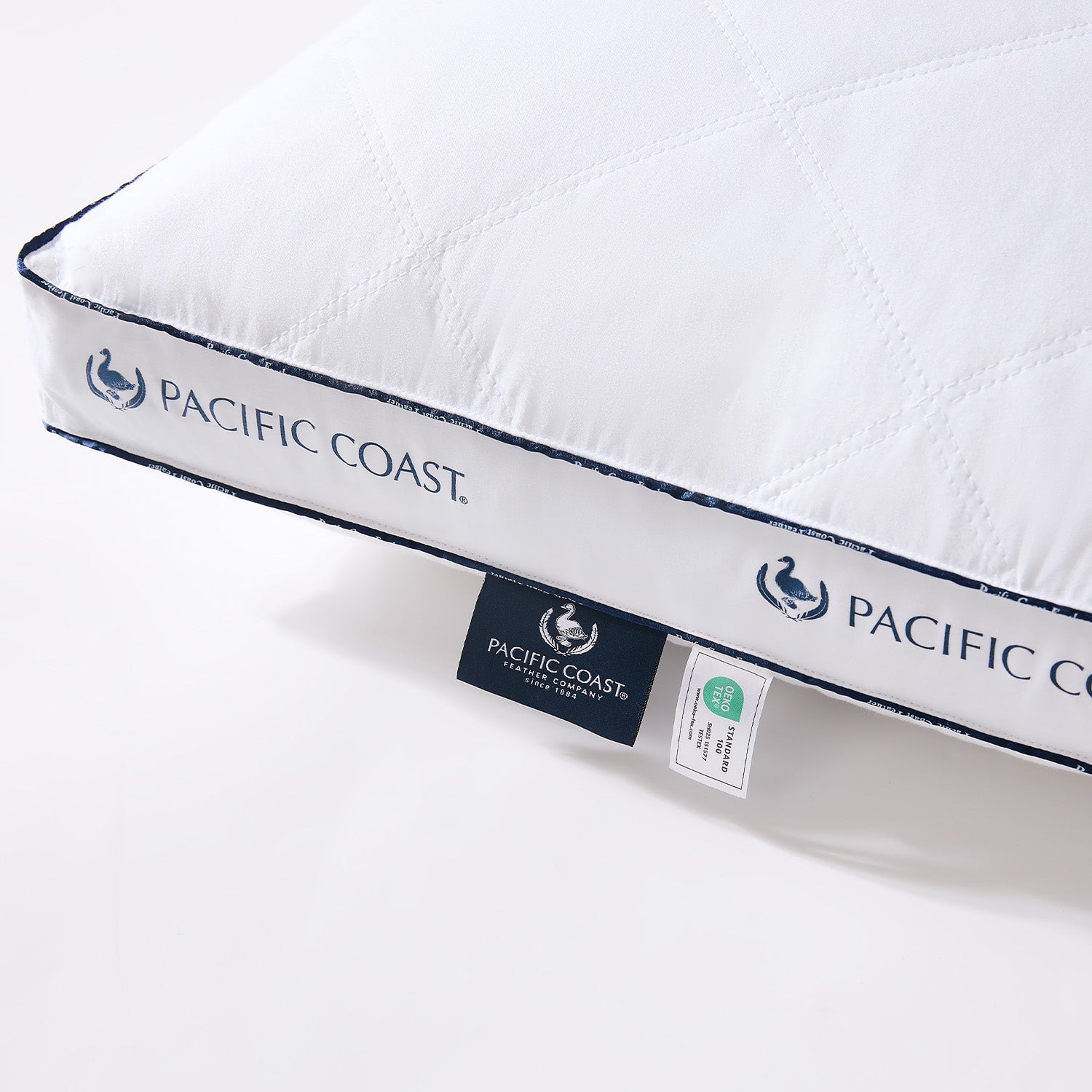 The Gusseted Design Diamond Pattern Pillow