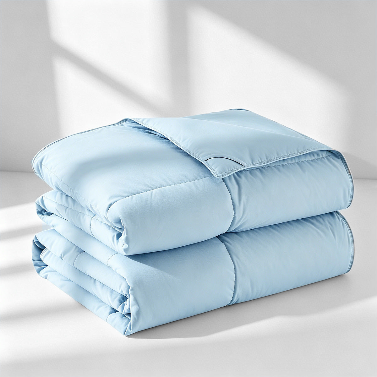 Sky Blue Lightweight Tencel™ Cooling Down Comforter