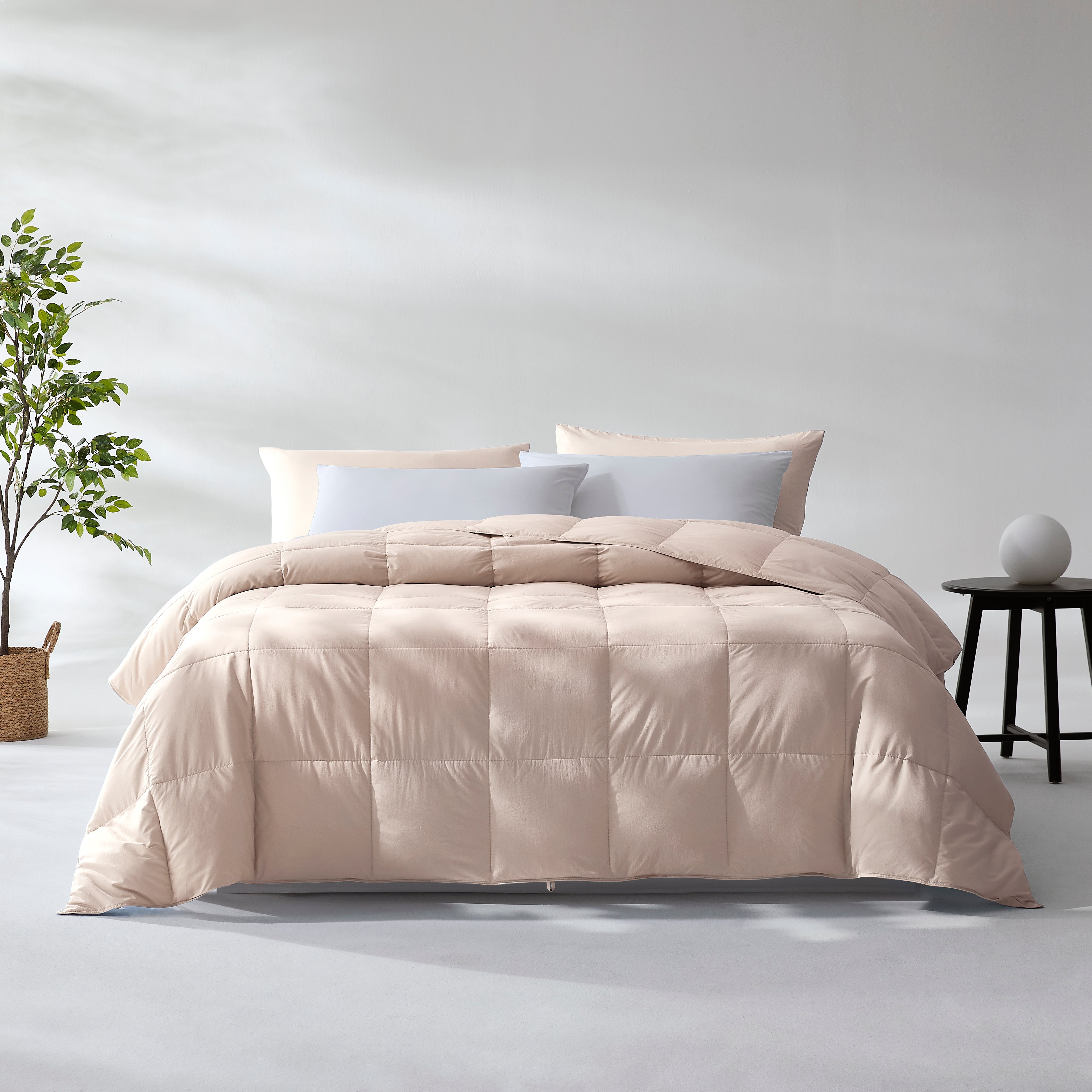 Light Pink Lightweight Tencel™ Cooling Down Comforter