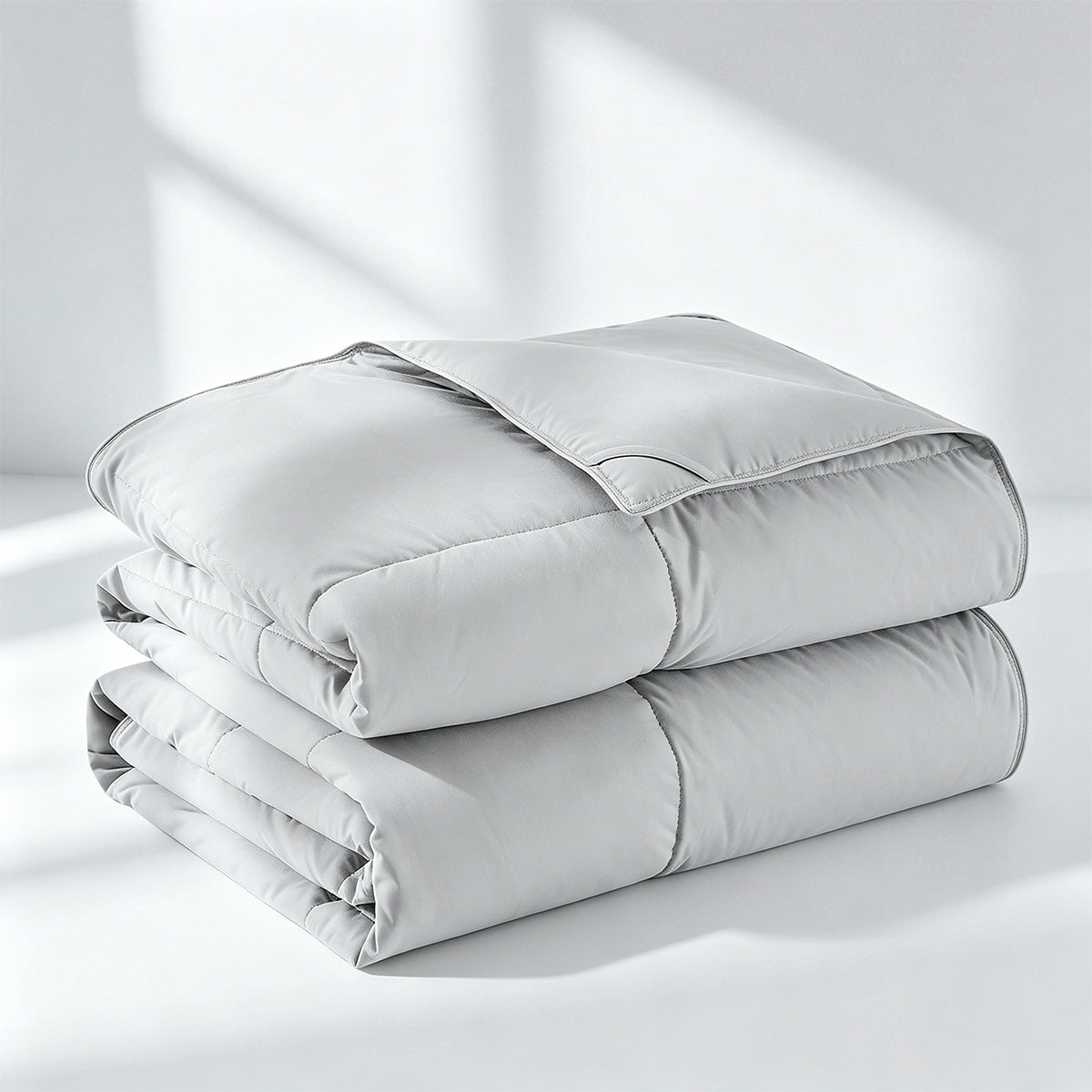 Grey Lightweight Tencel™ Cooling Down Comforter