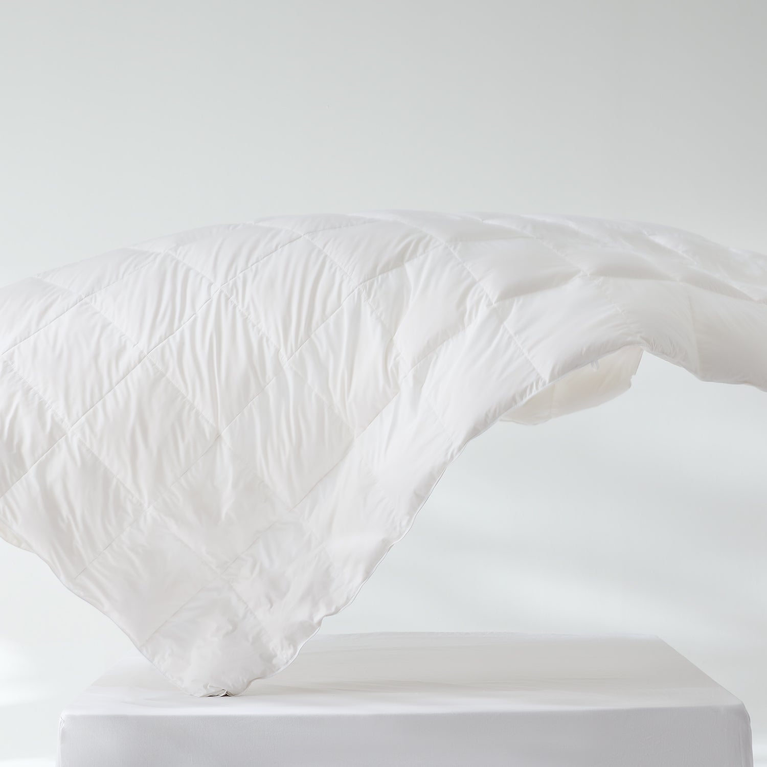 Lightweight Goose Feather and Down Fiber Comforter