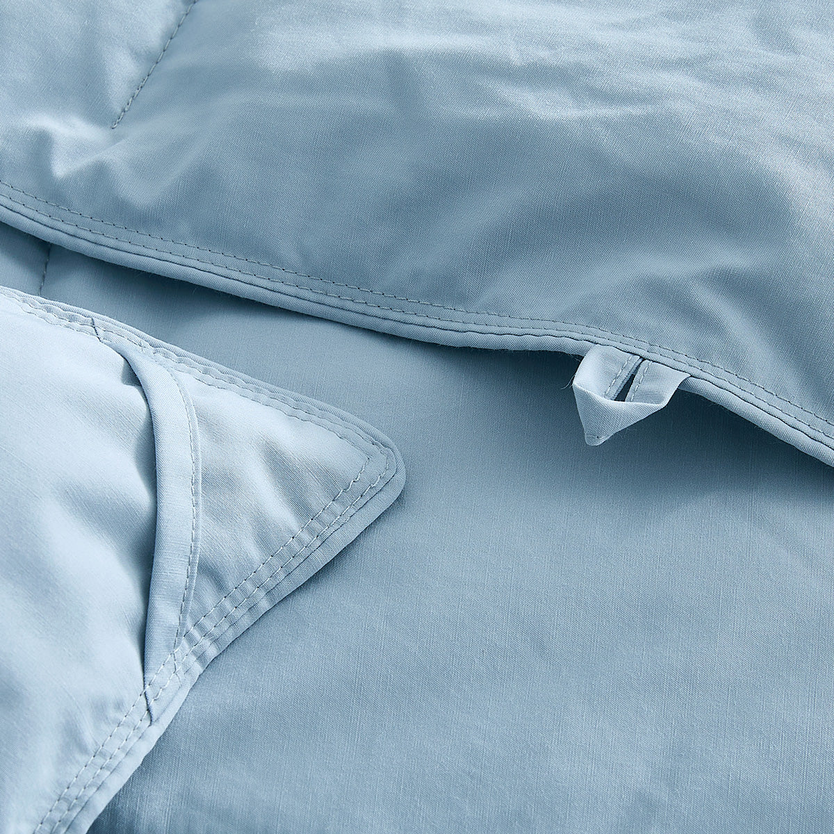 Sky Blue Lightweight Tencel™ Cooling Down Comforter