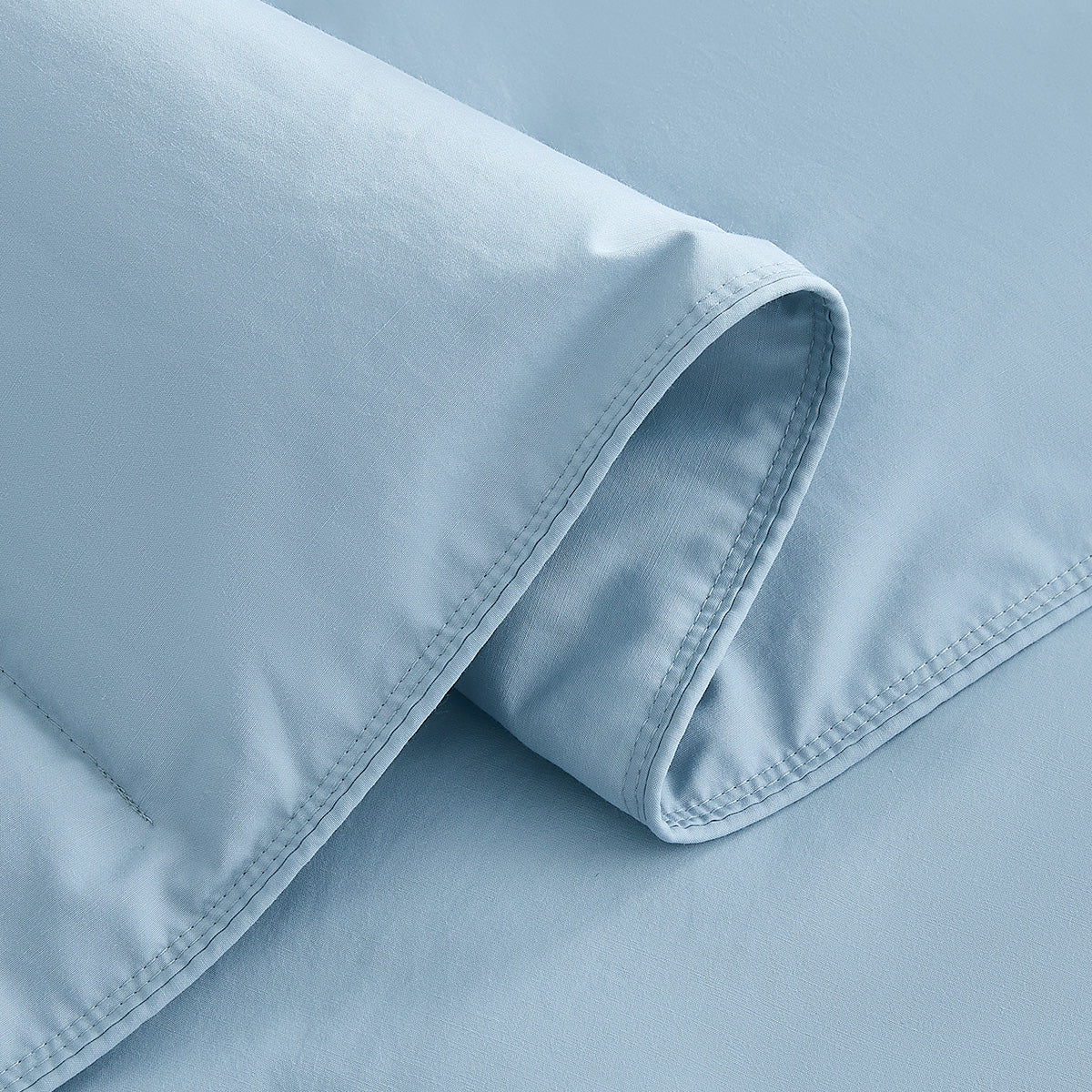 Sky Blue Lightweight Tencel™ Cooling Down Comforter
