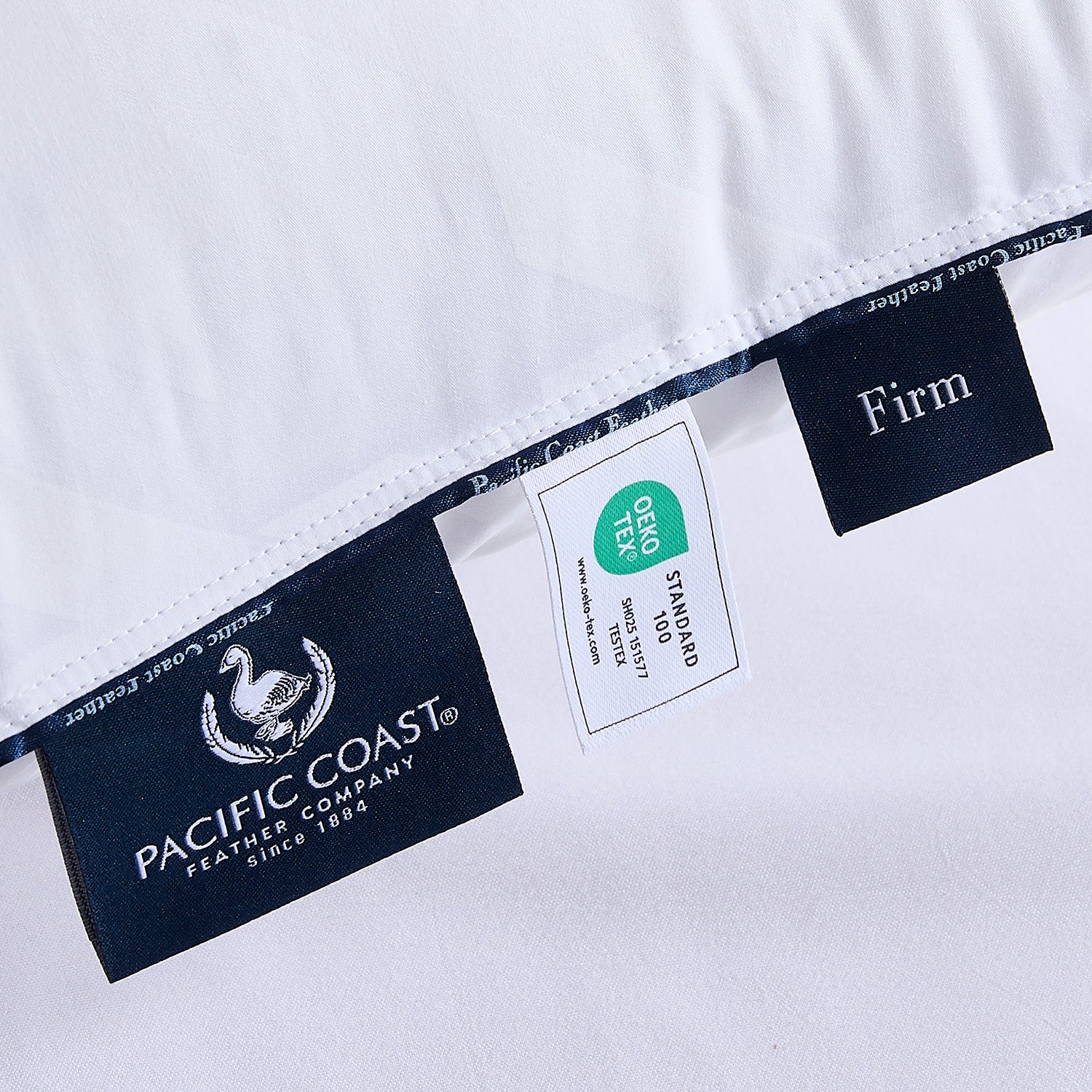Premium white goose down pillow