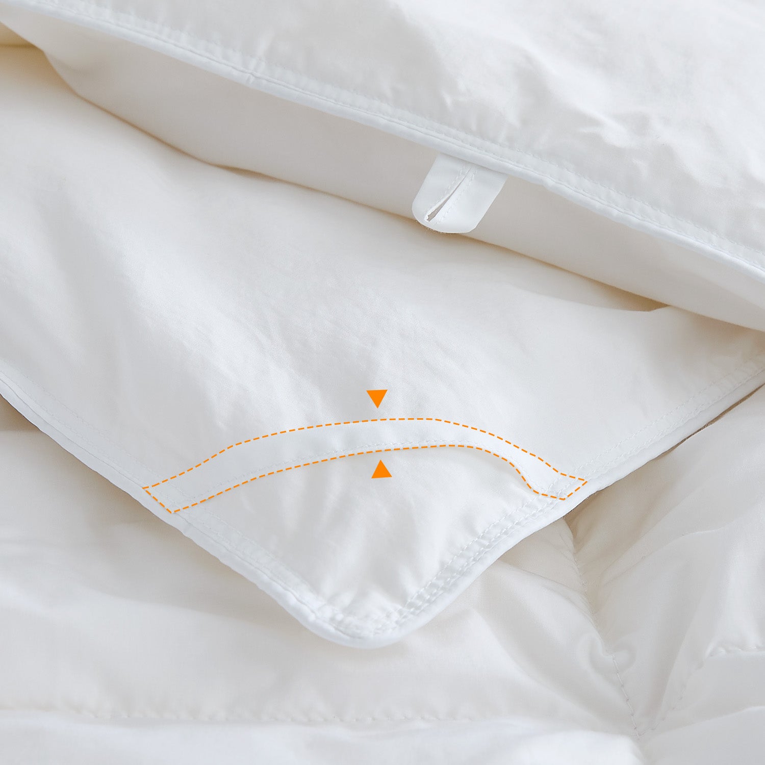 Lightweight Goose Feather and Down Fiber Comforter
