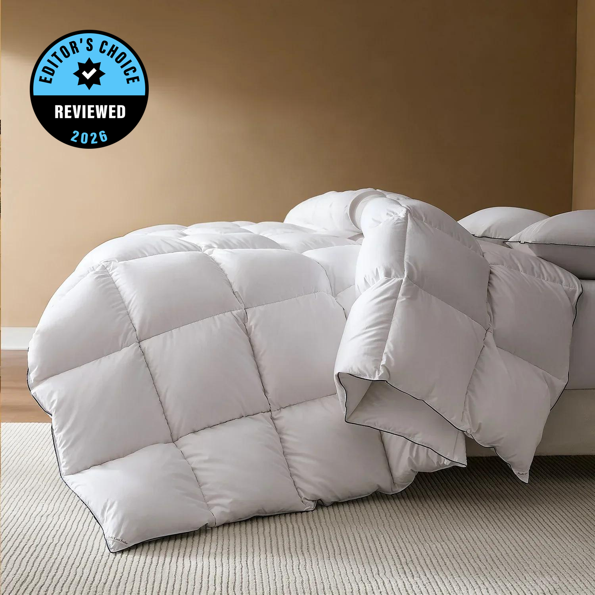 All Season Feather and Down Comforter