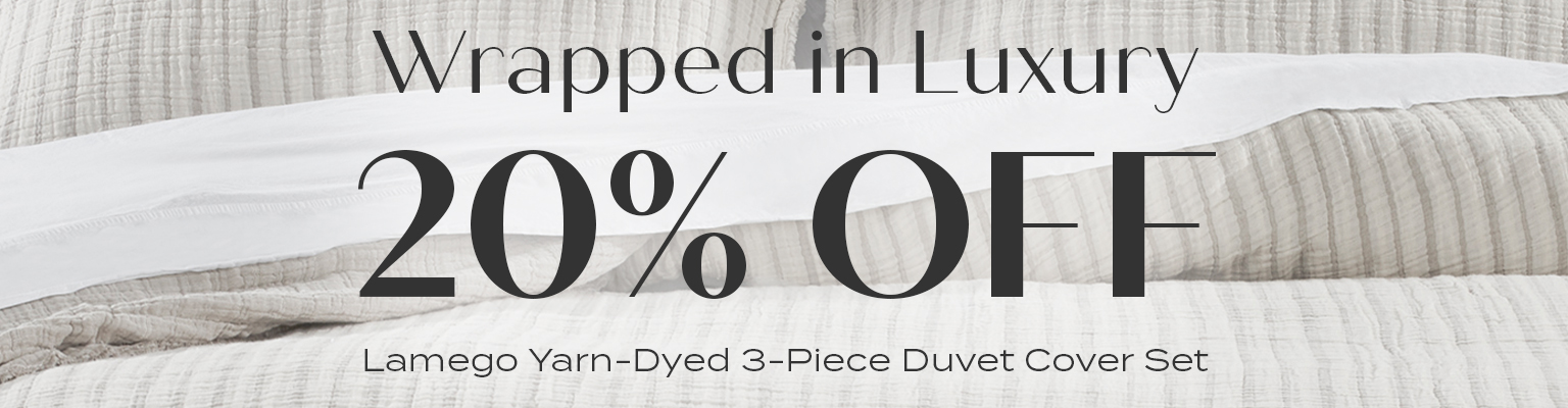 20% Off Lamego 3-Piece Duvet Set