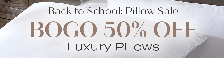 BOGO 50% Off Pillows