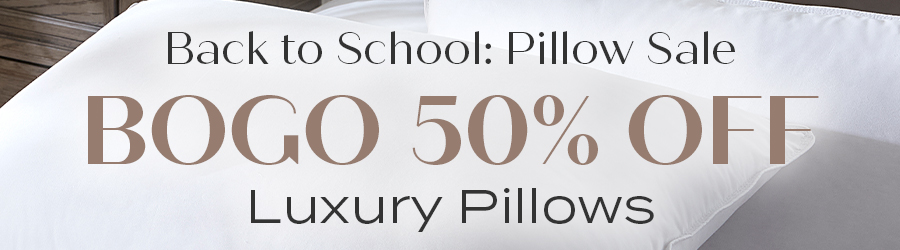 BOGO 50% Off Pillows