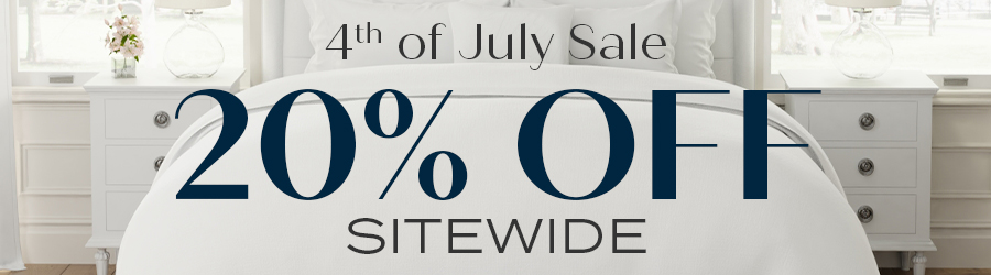 July 4th Sale - 20% Off Sitewide