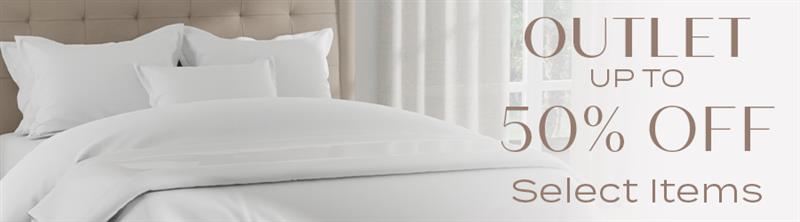 Outlet Sale - Up to 50% Off Bedding