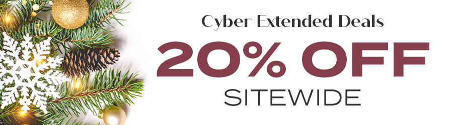 Extended Cyber Sale - 20% Off Sitewide