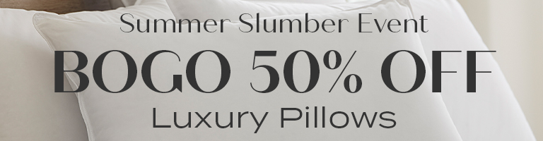 BOGO 50% Off Pillows