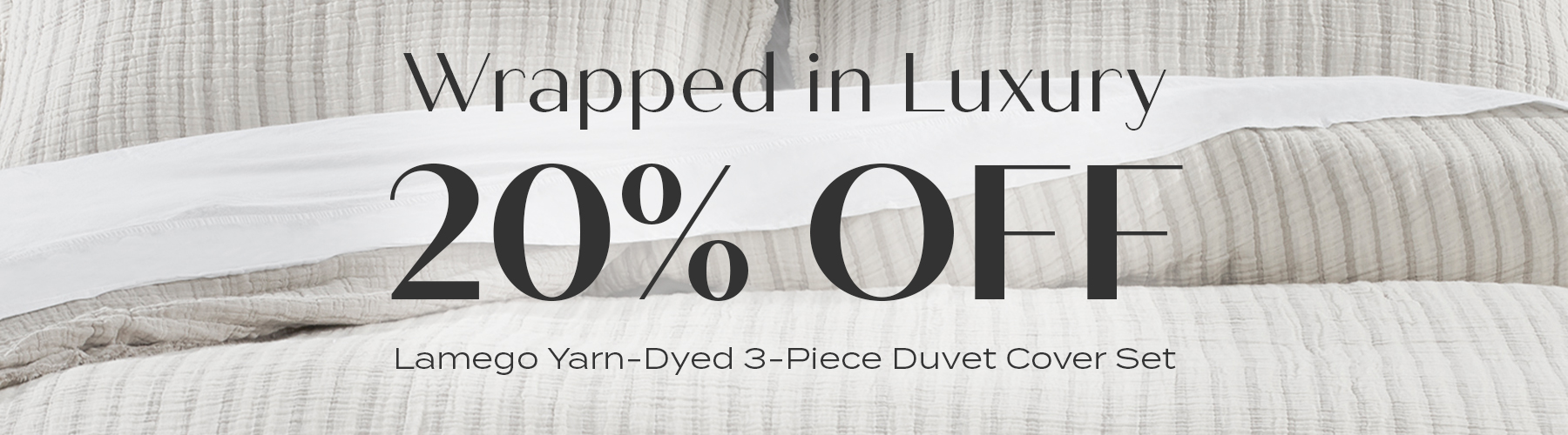 20% Off Lamego 3-Piece Duvet Set