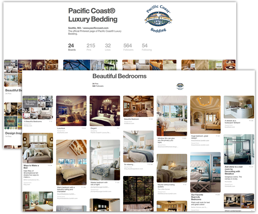 Pinterest Pacific Coast Board