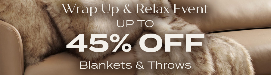 Up to 45% Off Blankets & Throws