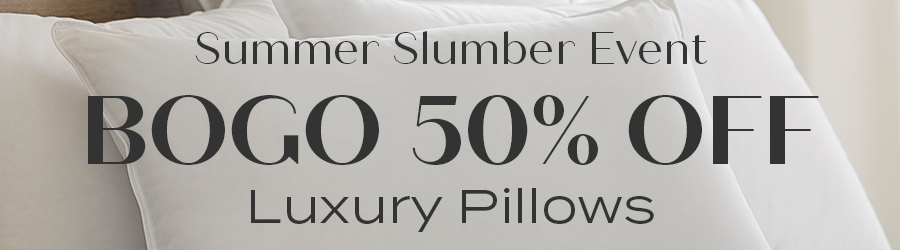 BOGO 50% Off Pillows